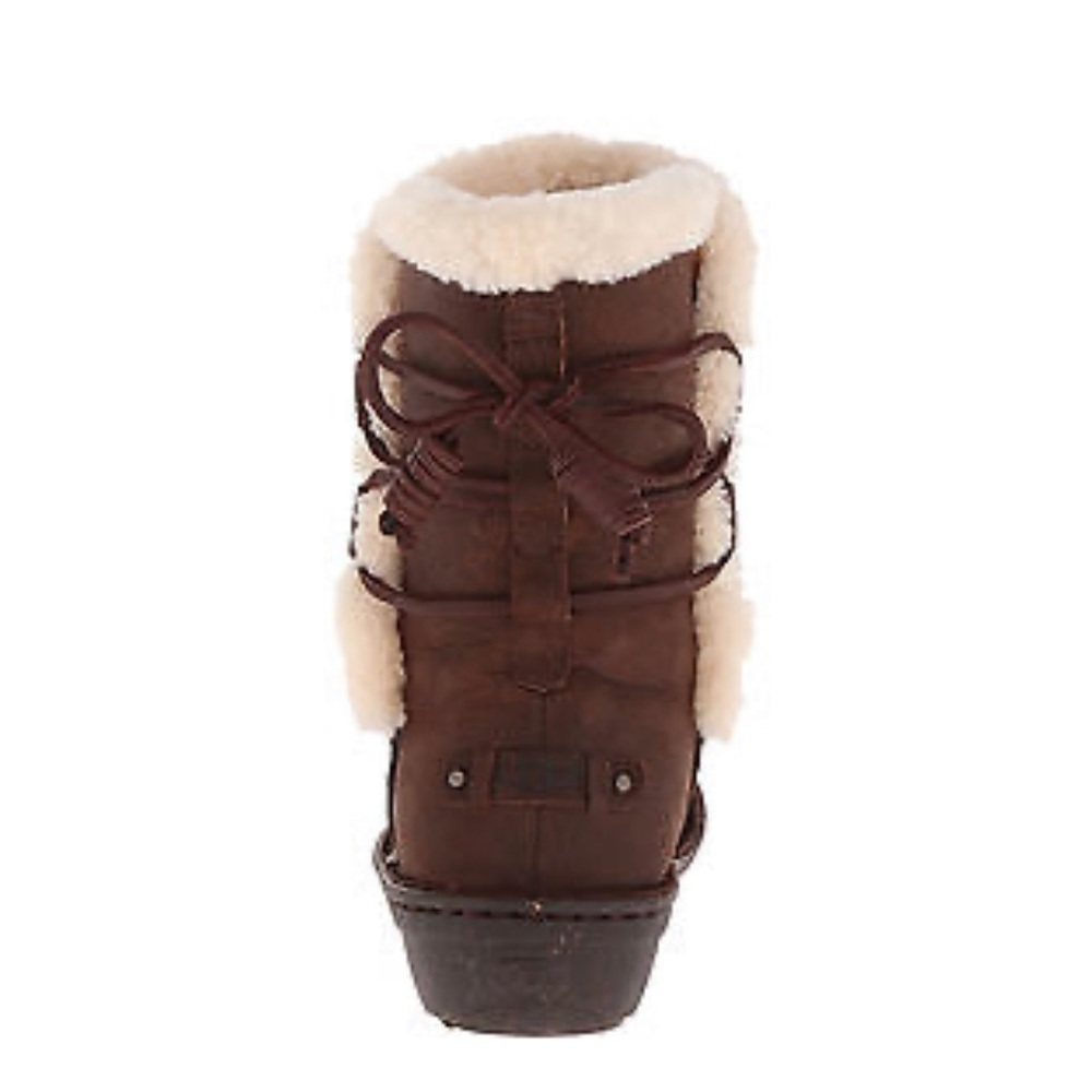 Women UGG Australia Akadia Boot Stout Leather 100% Authentic Brand New